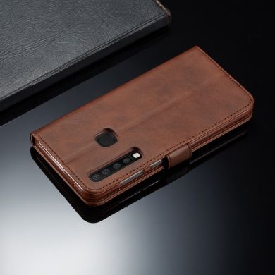 Чохол LC.IMEEKE Wallet Case для Samsung Galaxy A9 2018 (A920), Coffee