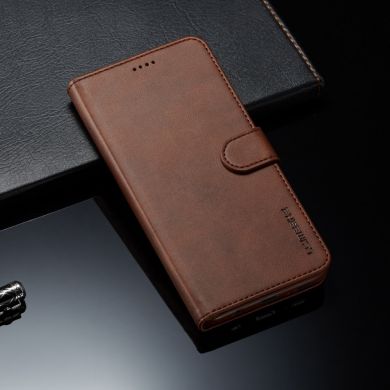 Чохол LC.IMEEKE Wallet Case для Samsung Galaxy A9 2018 (A920), Coffee