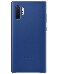 Чехол Leather Cover для Samsung Galaxy Note 10+ (N975) EF-VN975LLEGRU - Blue