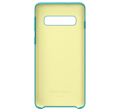 Чехол Silicone Cover для Samsung Galaxy S10 (G973) EF-PG973TGEGRU - Green