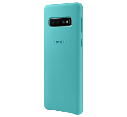 Чохол Silicone Cover для Samsung Galaxy S10 (G973) EF-PG973TGEGRU - Green