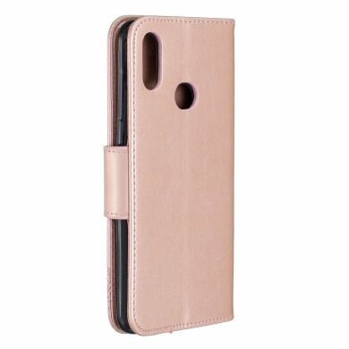 Чехол UniCase Butterfly Pattern для Samsung Galaxy A10s (A107) - Rose Gold