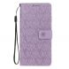 Чехол UniCase Leaf Wallet для Samsung Galaxy A9 2018 (A920) - Purple. Фото 2 из 8