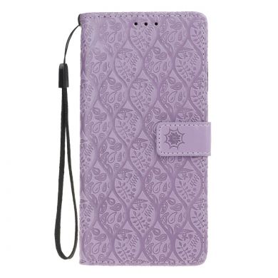 Чехол UniCase Leaf Wallet для Samsung Galaxy A9 2018 (A920) - Purple