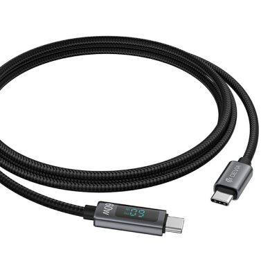 Кабель DEVIA EC313 Extreme Speed Series Type-C to Type-C 60W (3A, 1.2m) - Black