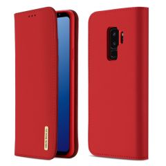 Кожаный чехол DUX DUCIS Wish Series для Samsung Galaxy S9+ (G965) - Red