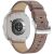 Шкіряний ремінець Deexe Genuine Leather для Samsung Galaxy Watch 8 (40/44mm) / 8 Classic - Coffee