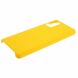 Пластиковый чехол Deexe Hard Shell для Samsung Galaxy A41 (A415) - Yellow. Фото 4 из 5