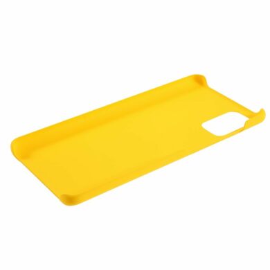 Пластиковый чехол Deexe Hard Shell для Samsung Galaxy A41 (A415) - Yellow