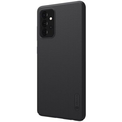 Пластиковый чехол NILLKIN Frosted Shield для Samsung Galaxy A72 (А725) - Black