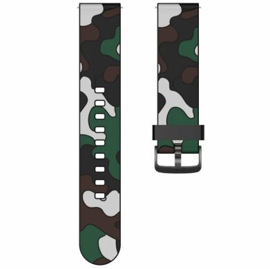 Ремінець Deexe Army Style для годинників з шириною кріплення 20 мм - Camouflage