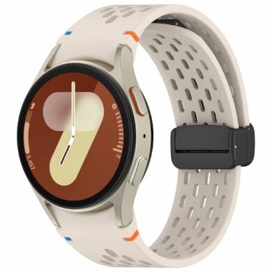 Ремешок Deexe Astra Strap для Samsung Galaxy Watch 4 / 4 Classic / 5 / 5 Pro / 6 / 6 Classic / 7 / FE - Starlight