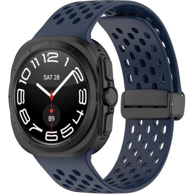 Ремешок Deexe Astra Strap для Samsung Galaxy Watch Ultra (47mm) - Midnight Blue