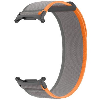 Ремінець Deexe Fastener Strap для Samsung Galaxy Watch Ultra (47mm) - Orange / Grey