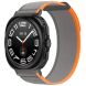 Ремешок Deexe Fastener Strap для Samsung Galaxy Watch Ultra (47mm) - Orange / Grey. Фото 3 из 3