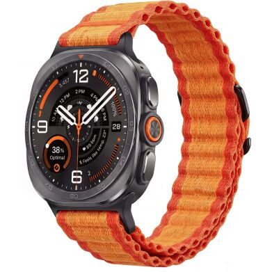 Ремінець Deexe Flow Snap для Samsung Galaxy Watch Ultra 2 / Ultra / Ultra (2025) - Orange