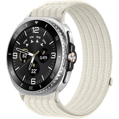 Ремешок Deexe Soft Weave для Samsung Galaxy Watch 8 (40/44mm) / 8 Classic - Starlight