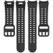 Ремешок Deexe Sport Loop для Samsung Galaxy Watch 4 / 5 / 6 / 7 / FE (40mm) - Black. Фото 11 из 12