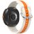 Ремешок Deexe Sport Strap для Samsung Galaxy Watch 8 (40/44mm) / 8 Classic - Starlight / Orange