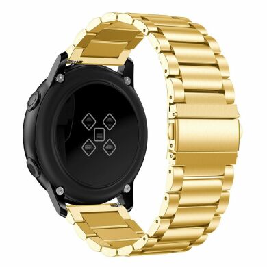 Ремінець Deexe Stainless Steel для Samsung Watch Active - Gold