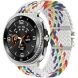 Ремешок Reframe Braided Strap для Samsung Galaxy Watch 8 (40/44mm) / 8 Classic - White / Rainbow. Фото 2 из 4