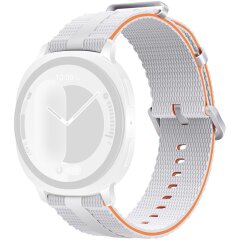 Ремешок Reframe Sport Linear для Samsung Galaxy Watch 8 (40/44mm) / 8 Classic - White / Orange