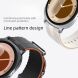 Ремешок Reframe Sport Linear для Samsung Galaxy Watch 8 (40/44mm) / 8 Classic - White / Orange. Фото 4 из 5