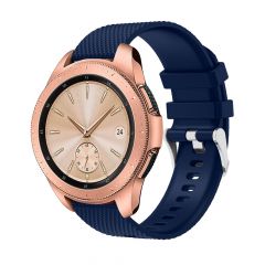 Ремешок UniCase Rhombus Texture для Samsung Galaxy Watch 42mm / Watch 3 41mm - Dark Blue