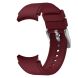 Ремешок UniCase Silicone Band для Samsung Galaxy Watch 4 Classic (46mm) / Watch 4 Classic (42mm) / Watch 4 (40mm) / Watch 4 (44mm) - Wine Red. Фото 3 из 7