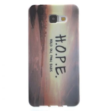 Силіконова накладка Deexe Life Style для Samsung Galaxy A3 (2016), Hope On