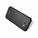 Пластиковий чохол LENUO Silky Touch для Samsung Galaxy A3 2017 (A320), Черный