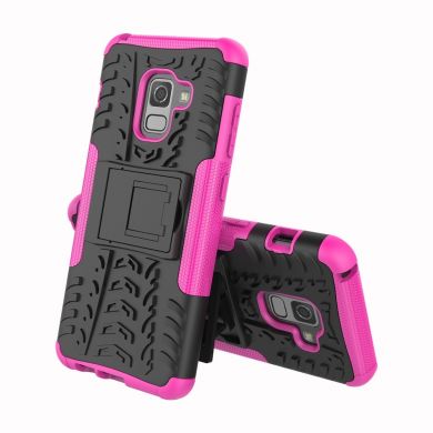 Защитный чехол UniCase Hybrid X для Samsung Galaxy A8 2018 (A530) - Magenta
