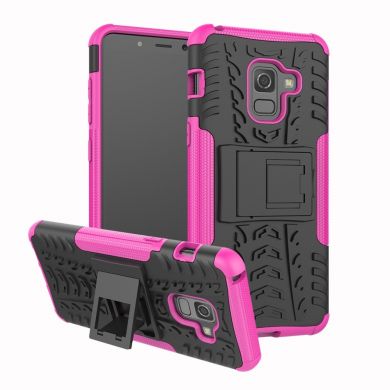 Защитный чехол UniCase Hybrid X для Samsung Galaxy A8 2018 (A530) - Magenta