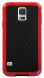 Силиконовая накладка Deexe Cube Pattern Samsung Galaxy S5 (G900) - Red. Фото 1 из 2