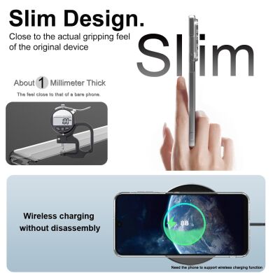 Силиконовый чехол IMAK UX-5 Series для Samsung Galaxy S25 FE (S731) - Transparent