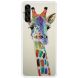 Силиконовый (TPU) чехол Deexe Life Style для Samsung Galaxy A04s (A047) / A13 5G (A136) - Colorful Giraffe. Фото 1 из 4