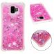 Силіконовий (TPU) чохол Deexe Liquid Glitter для Samsung Galaxy J6+ (J610), Rose