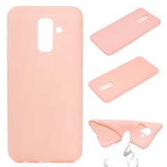 Силіконовий (TPU) чохол Deexe Matte Case для Samsung Galaxy A6+ 2018 (A605), Pink