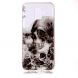 Силіконовий (TPU) чохол Deexe Pretty Glossy для Samsung Galaxy A6 2018 (A600), Flowered Skull
