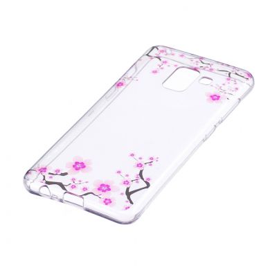Силіконовий (TPU) чохол Deexe Pretty Glossy для Samsung Galaxy A8 (A530) - Vivid Flowers