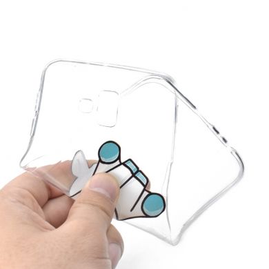 Силіконовий (TPU) чохол Deexe Pretty Glossy для Samsung Galaxy J6+ (J610) - Adorable Unicorn