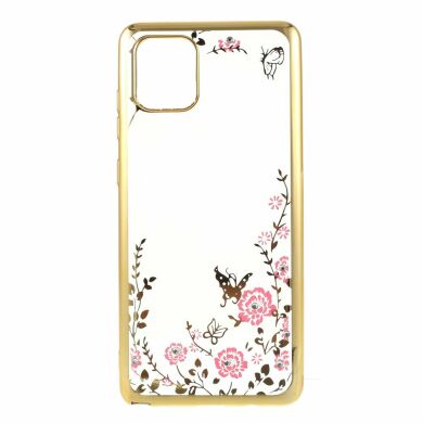 Силіконовий (TPU) чохол Deexe Shiny Cover для Samsung Galaxy Note 10 Lite (N770) - Gold