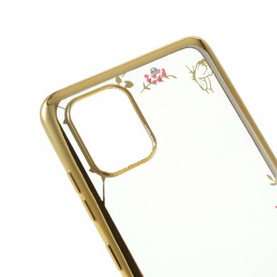 Силіконовий (TPU) чохол Deexe Shiny Cover для Samsung Galaxy Note 10 Lite (N770) - Gold
