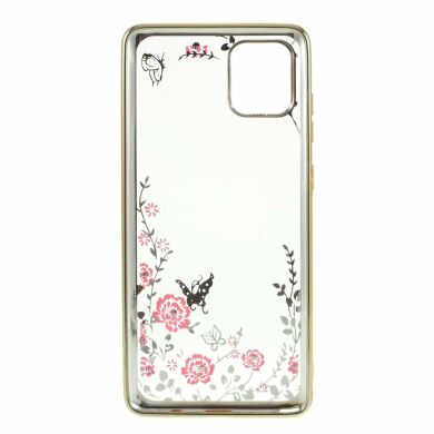 Силіконовий (TPU) чохол Deexe Shiny Cover для Samsung Galaxy Note 10 Lite (N770) - Gold