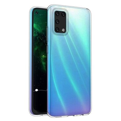 Силиконовый (TPU) чехол Deexe UltraThin для Samsung Galaxy A02s (A025) - Transparent