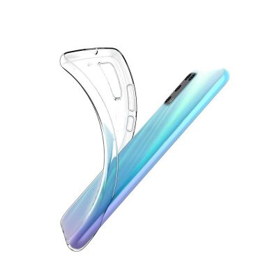 Силиконовый (TPU) чехол Deexe UltraThin для Samsung Galaxy A02s (A025) - Transparent