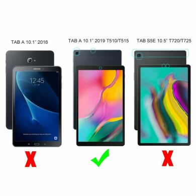 Силіконовий (TPU) чохол Deexe UltraThin для Samsung Galaxy Tab A 10.1 (2019) - Transparent