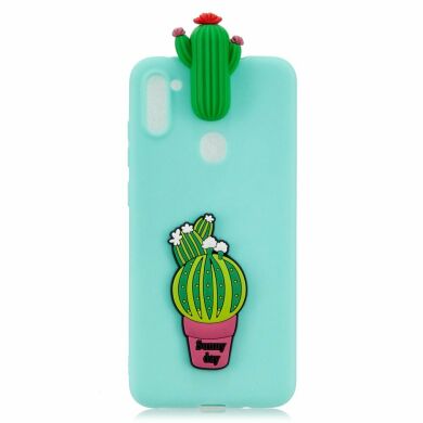 Силіконовий (TPU) чохол UniCase 3D Pattern для Samsung Galaxy A11 (A115) - Cactus