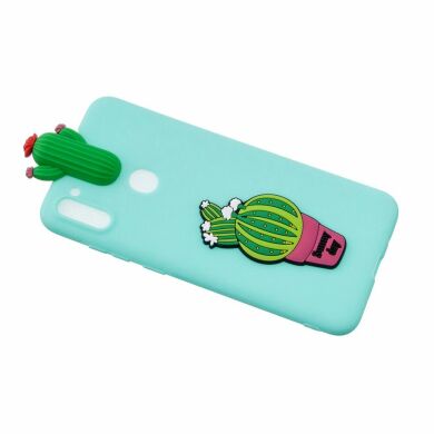 Силіконовий (TPU) чохол UniCase 3D Pattern для Samsung Galaxy A11 (A115) - Cactus