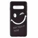 Силиконовый (TPU) чехол UniCase Color Style для Samsung Galaxy S10 (G973) - Smiling Face. Фото 2 из 6